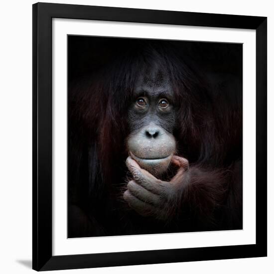 THE MIRROR IMAGE-Antje Wenner-Braun-Framed Art Print