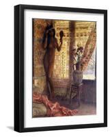 The Mirror; Le Miroir-Georges Marie Rochegrosse-Framed Giclee Print