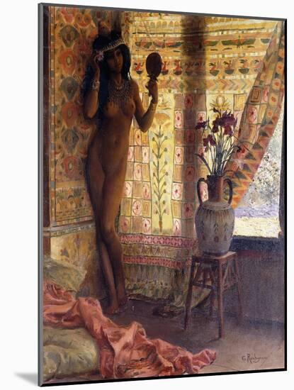 The Mirror; Le Miroir-Georges Marie Rochegrosse-Mounted Giclee Print