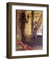 The Mirror; Le Miroir-Georges Marie Rochegrosse-Framed Giclee Print