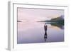 The Mirror Man, Loch Earn, Highlands, Scotland, United Kingdom, Europe-Karen Deakin-Framed Photographic Print