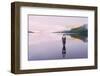 The Mirror Man, Loch Earn, Highlands, Scotland, United Kingdom, Europe-Karen Deakin-Framed Photographic Print