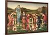 The Mirror of Venus, 1870-76-Edward Burne-Jones-Framed Giclee Print