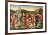 The Mirror of Venus, 1870-76-Edward Burne-Jones-Framed Premium Giclee Print