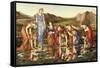 The Mirror of Venus-Edward Burne-Jones-Framed Stretched Canvas