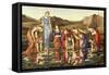 The Mirror of Venus-Edward Burne-Jones-Framed Stretched Canvas