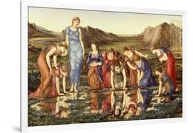 The Mirror of Venus-Edward Burne-Jones-Framed Giclee Print