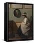 The Mirror-Sir William Orpen-Framed Stretched Canvas