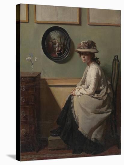 The Mirror-Sir William Orpen-Stretched Canvas