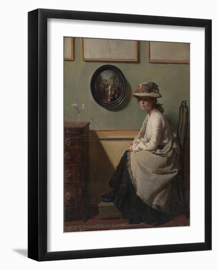 The Mirror-Sir William Orpen-Framed Giclee Print