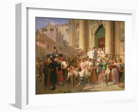 The Misalliance, 1866-Akim Egorovich Karneev-Framed Giclee Print