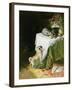 The Mischievous Tabbies-Clemence Nielssen-Framed Giclee Print