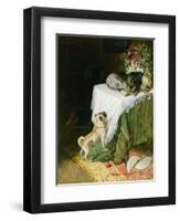 The Mischievous Tabbies-Clemence Nielssen-Framed Giclee Print