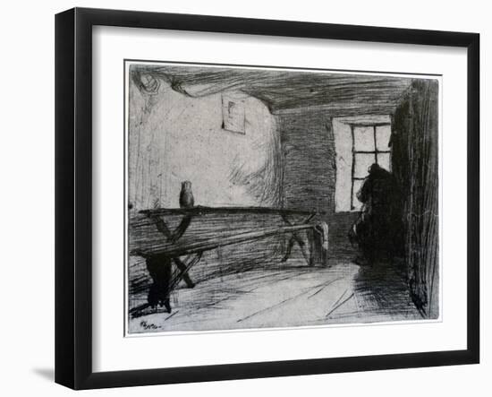 The Miser, C1851-James Abbott McNeill Whistler-Framed Giclee Print