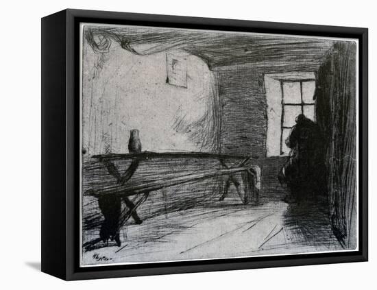 The Miser, C1851-James Abbott McNeill Whistler-Framed Stretched Canvas