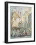 The Miser's Daughter: 19/20, Dispersion of the Jacobite Club, c1842, (1913)-George Cruikshank-Framed Giclee Print