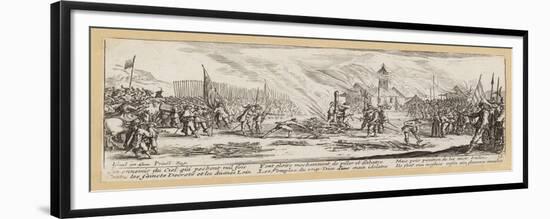 The Miseries and Misfortunes of War-Jacques Callot-Framed Giclee Print