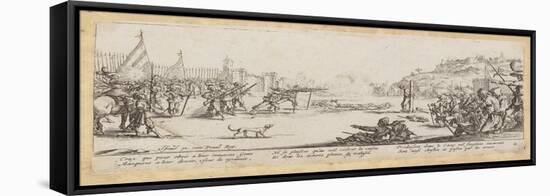 The Miseries and Misfortunes of War-Jacques Callot-Framed Stretched Canvas