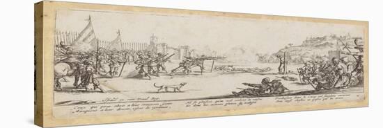 The Miseries and Misfortunes of War-Jacques Callot-Stretched Canvas