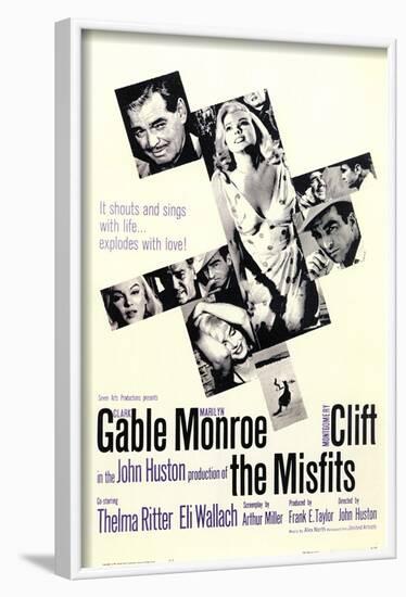 The Misfits, 1961-null-Framed Art Print