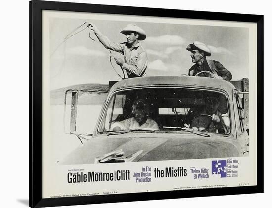 The Misfits, 1961-null-Framed Art Print