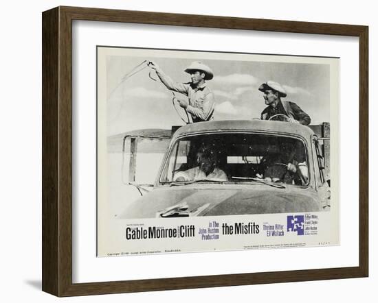 The Misfits, 1961-null-Framed Art Print