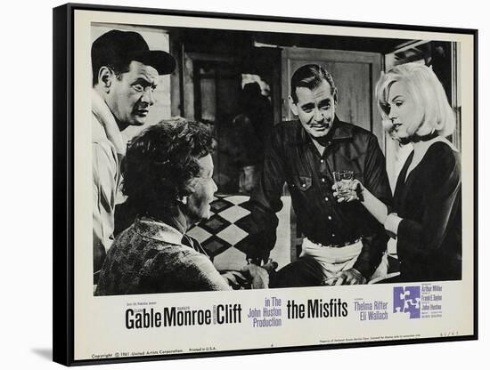 The Misfits, 1961-null-Framed Stretched Canvas