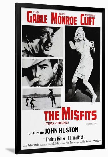 The Misfits, 1961-null-Framed Art Print