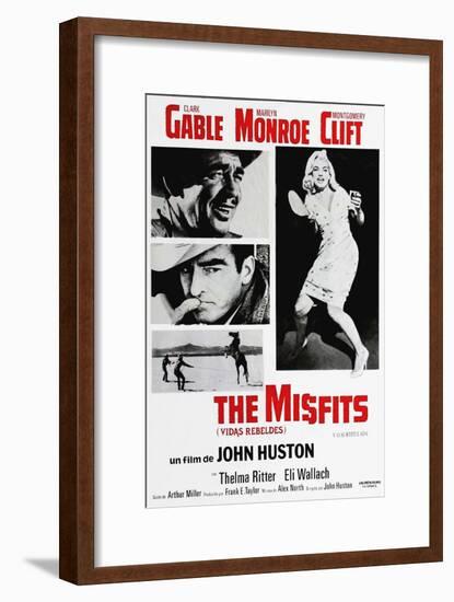 The Misfits, 1961-null-Framed Art Print