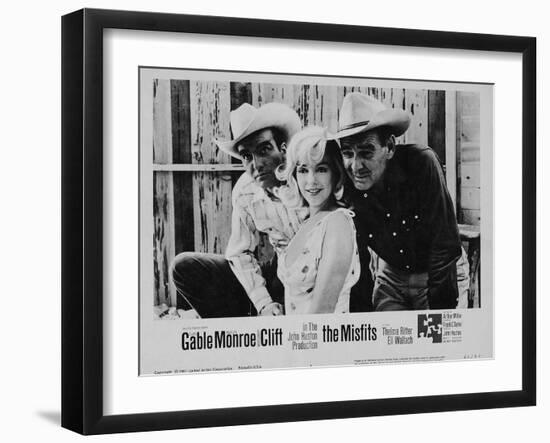 The Misfits, 1961-null-Framed Art Print