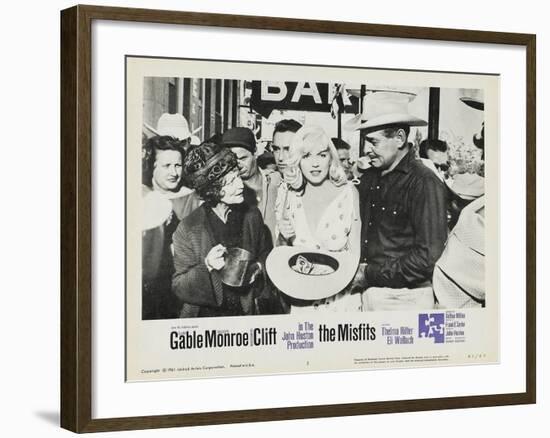 The Misfits, 1961-null-Framed Art Print