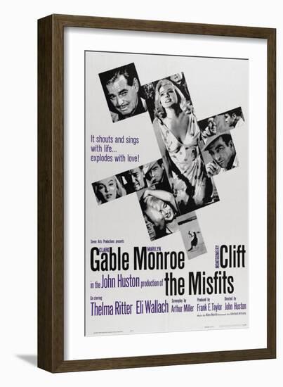 The Misfits, 1961-null-Framed Giclee Print