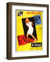 The Misfits, Italian Movie Poster, 1961-null-Framed Art Print