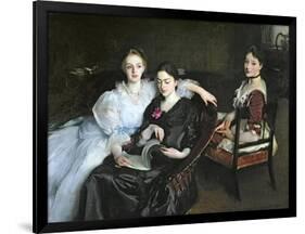 The Misses Vickers, 1884-John Singer Sargent-Framed Giclee Print