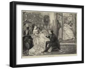 The Missing Partner-Frederick Barnard-Framed Giclee Print