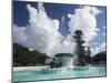 The Mission Bay Fountain, Auckland, North Island, New Zealand, Pacific-Nick Servian-Mounted Photographic Print