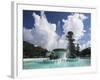 The Mission Bay Fountain, Auckland, North Island, New Zealand, Pacific-Nick Servian-Framed Photographic Print