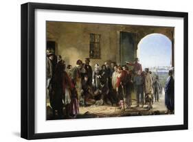 The Mission of Mercy, Florence Nightingale Receiving the Wounded at Scutari-Jerry Barrett-Framed Giclee Print