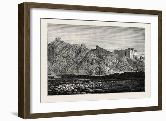 The Mission to Yarkund and Kashgar: Palace and Convent of Lamas, Near Leh-null-Framed Giclee Print