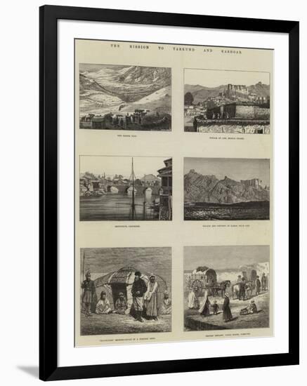 The Mission to Yarkund and Kashgar-null-Framed Giclee Print