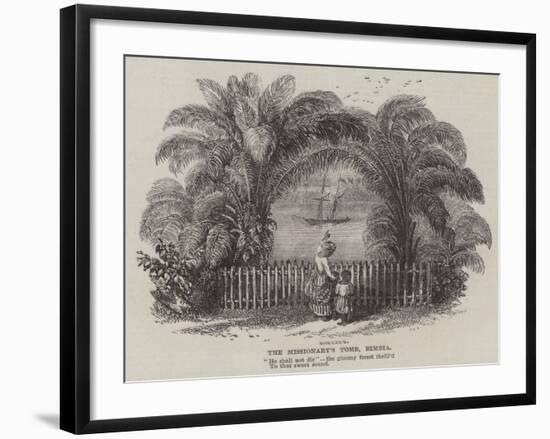 The Missionary's Tomb, Bimbia-null-Framed Giclee Print