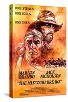 The Missouri Breaks, Marlon Brando, Jack Nicholson, 1976-null-Stretched Canvas