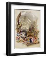 The Missr Tcharsky, or Egyptian Market, in Constantinople-A. Margaretta Burr-Framed Giclee Print