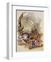 The Missr Tcharsky, or Egyptian Market, in Constantinople-A. Margaretta Burr-Framed Giclee Print