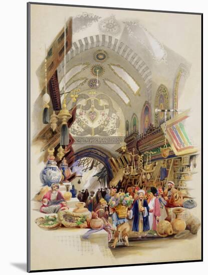 The Missr Tcharsky, or Egyptian Market, in Constantinople-A. Margaretta Burr-Mounted Giclee Print