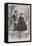The Mistletoe Bough-Sir John Gilbert-Framed Stretched Canvas