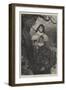 The Mistletoe Bough-Alfred Edward Emslie-Framed Giclee Print