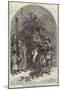 The Mistletoe Seller-Myles Birket Foster-Mounted Giclee Print