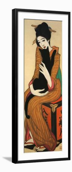 The Mistress of Kurofuneya, Japan-Yumeji Takehisa-Framed Giclee Print
