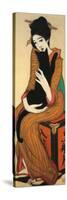 The Mistress of Kurofuneya, Japan-Yumeji Takehisa-Stretched Canvas